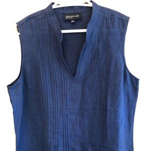 Jones New York Elegant Blue Blouse